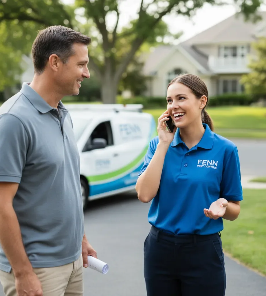 Fenn Pest Control customer support in Jericho